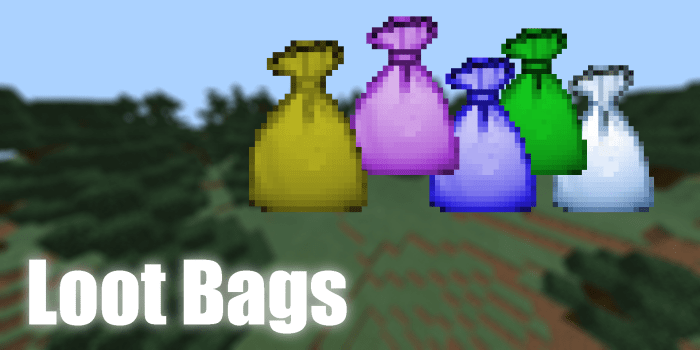 Loot Bags Minecraft addon