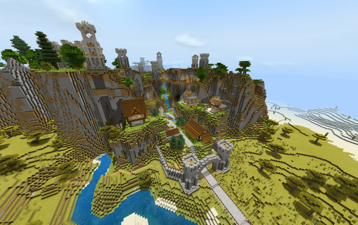Medieval Highlands – Atlantis Minecraft map
