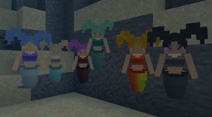 Mermaids Minecraft addon