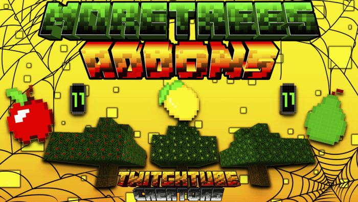 MoreTrees Minecraft addon