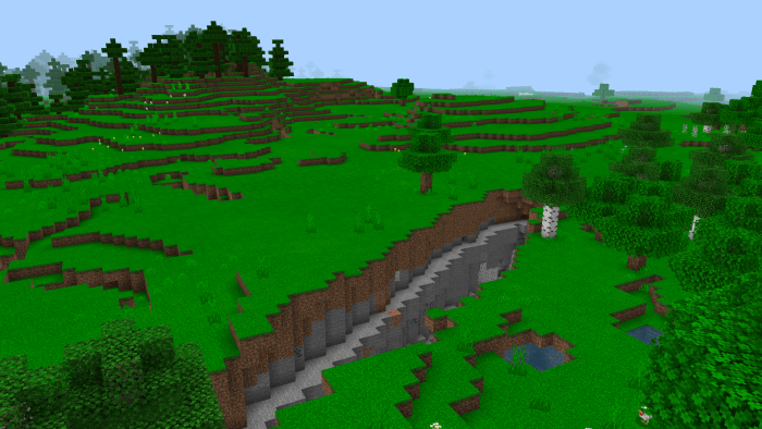 Saturation Default Pack Minecraft shader