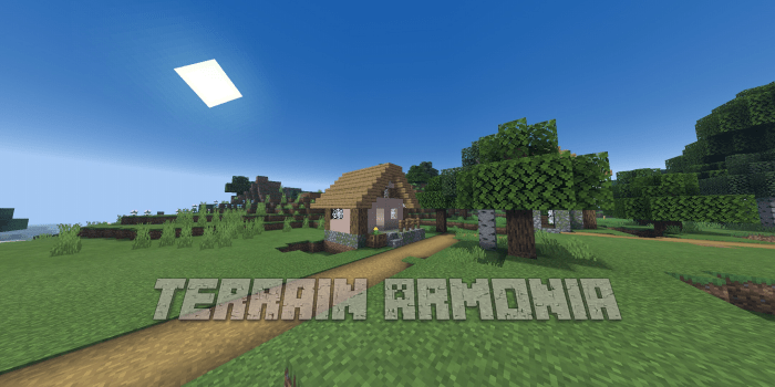 TerrainArmonia Minecraft shader