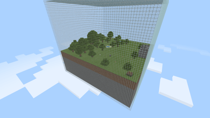 The Cubes of End Minecraft map
