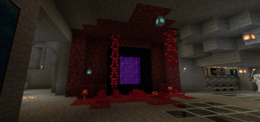 Underground Starter Base Minecraft map