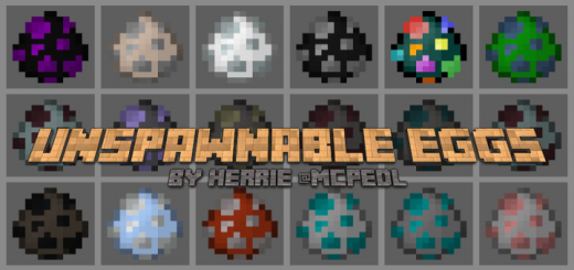 Unspawnable Eggs Minecraft addon