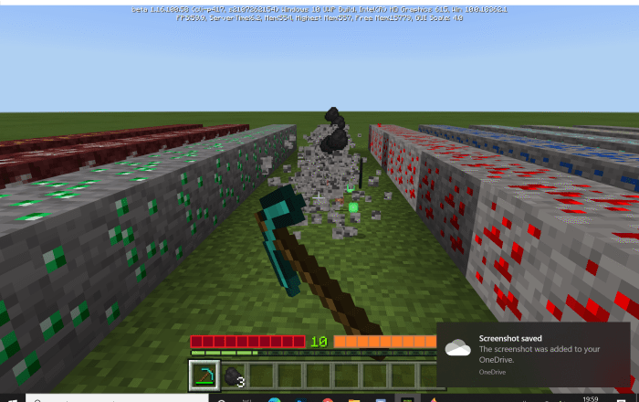 Veinminer Minecraft addon