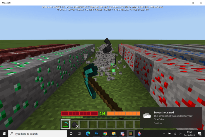 Veinminer Minecraft addon