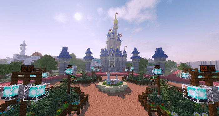 WDW 2021 Minecraft map