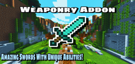 Weaponry Addon Minecraft addon