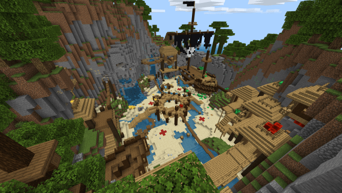 Battle Minigame for Bedrock Minecraft map