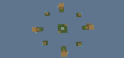BedWars Minecraft map