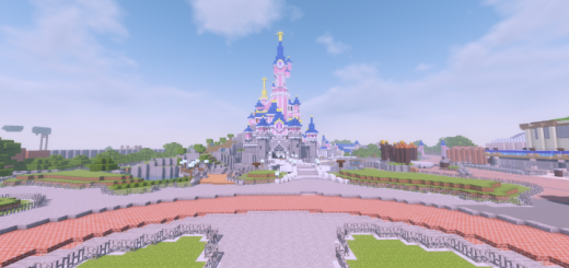Disneyland Paris Resort Minecraft map