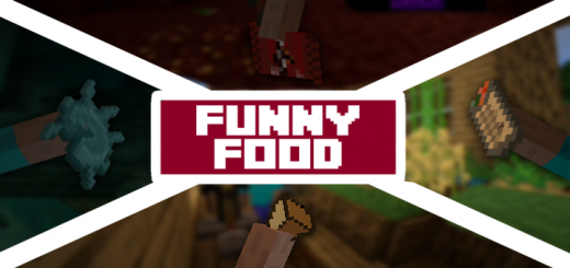FunnyFood Minecraft addon