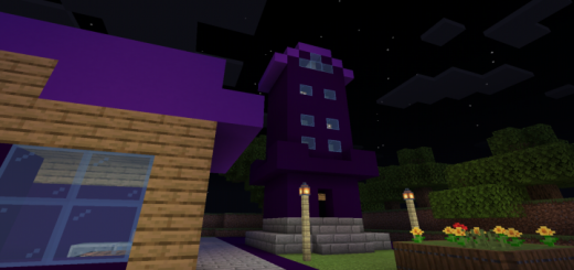Lavender Town Minecraft map