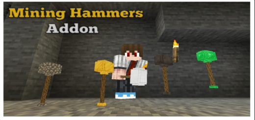 MiningHammers 3D Minecraft addon