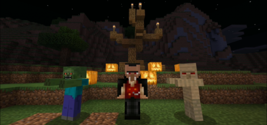 Spooky Town Adventure Minecraft map