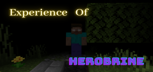 The Experience Of Herobrine Minecraft map