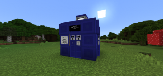 Welcome To The Tardis Reborn Minecraft map
