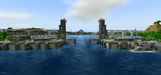 Abandoned Jurassic World Minecraft map