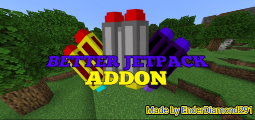 Better Jetpack Minecraft addon