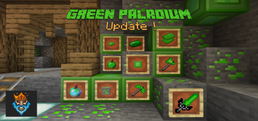 Green Paladium Minecraft addon
