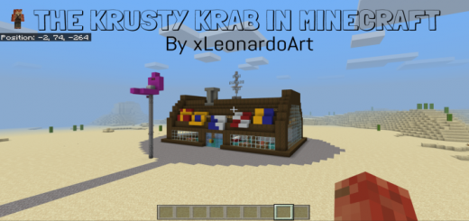 Krusty Krab Minecraft map