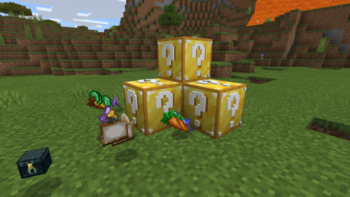 Lucky Block Addon v2 Minecraft addon