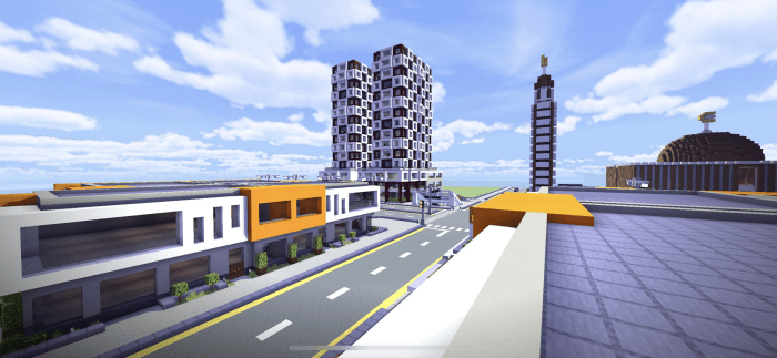 Modern City Minecraft map