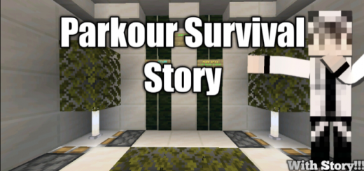 Parkour Survival Story Minecraft map