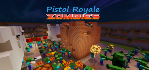 Pistol Royale: Zombies Minecraft map