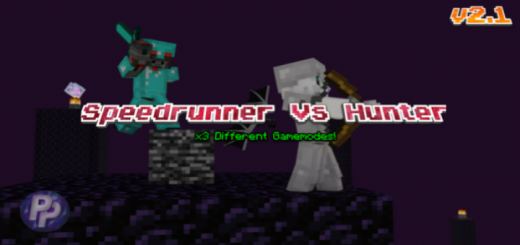 Speedrunner Versus Hunter Minecraft addon