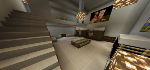 The Floor is Lava I Minecraft map