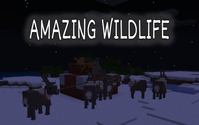 Amazing Wildlife Minecraft addon