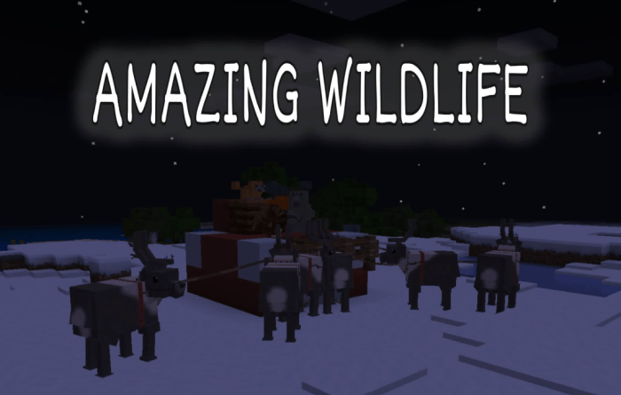 Amazing Wildlife Minecraft addon