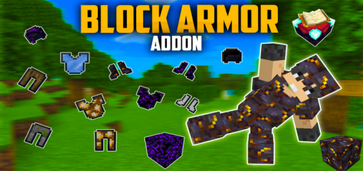 Block Armor Minecraft addon