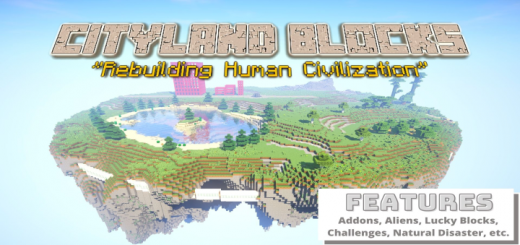Cityland Blocks Minecraft map