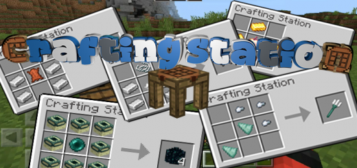 Crafting Station Minecraft addon