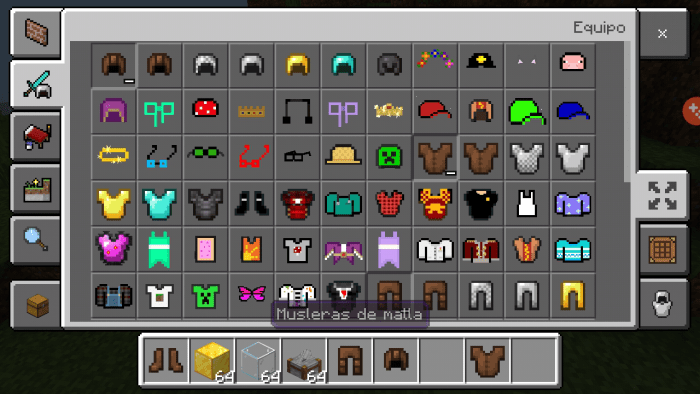 Dharkcraft Clothes Minecraft addon