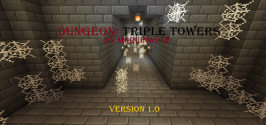 Dungeon: Triple Towers Minecraft map