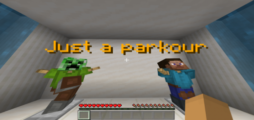 Just A Parkour Minecraft map