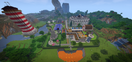 Mega Redstone House Minecraft map
