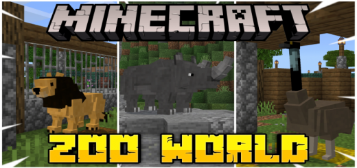 Minecraft Zoo World Minecraft map