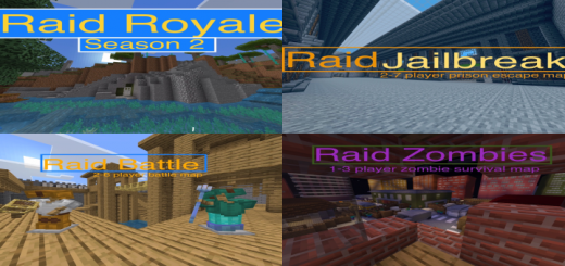 Raid Games Minecraft map