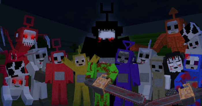 Slendytubbies Minecraft addon