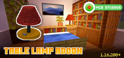 Table Lamp Minecraft addon
