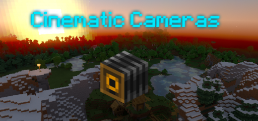 Cinematic Cameras Minecraft addon