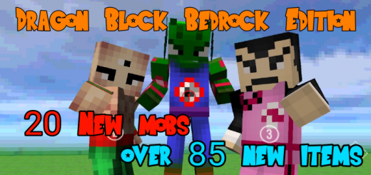 Dragon Block Saiyan Saga Minecraft addon