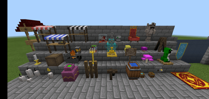 Dungeons Decoration Minecraft addon