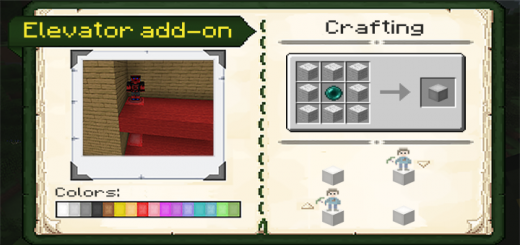 Elevator Minecraft addon