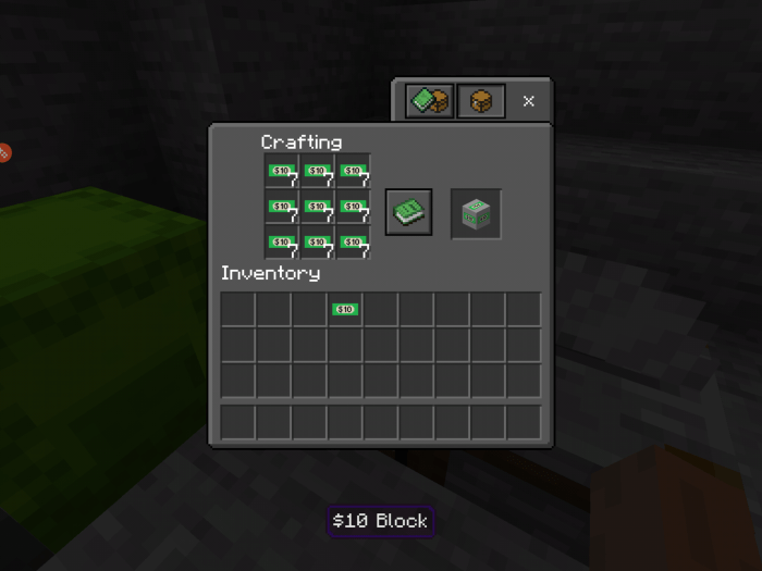 Money Addon Minecraft addon